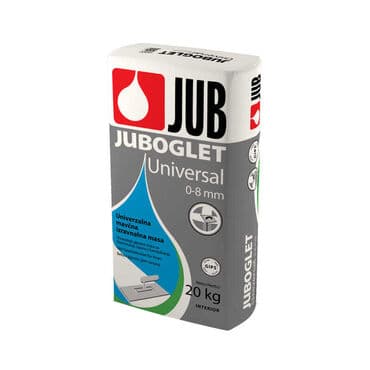 JUBOGLET Universal 0-8 je ispuna na bazi gipsa u pakovanju od 20 kg na lalafo.rs JUBOGLET Universal 0-8 je ispuna na bazi gipsa u pakovanju od 20 kg