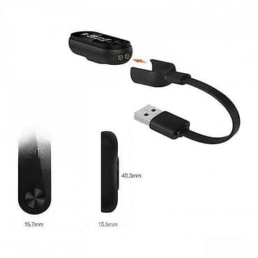 Other: Pametna fitnes narukvica (crna) sa OLED ekranom i USB punjačem - at lalafo.rs — 6 Other: Pametna fitnes narukvica (crna) sa OLED ekranom i USB punjačem - — 6