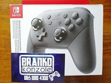 Prodajem original kontroler za Nintendo Switch konzolu - Pro at lalafo.rs — 2 Prodajem original kontroler za Nintendo Switch konzolu - Pro — 2