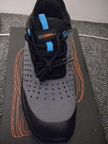 Safety work shoes: Radne cipele GAMMA – niske, prozračene, siva/ crna sa plavim detaljima at lalafo.rs — 2 Safety work shoes: Radne cipele GAMMA – niske, prozračene, siva/ crna sa plavim detaljima — 2
