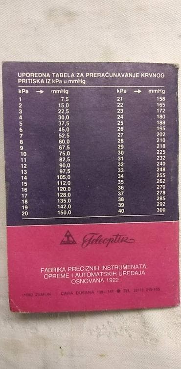 Knjiga:Aparat za samomerenje krvnog pritiska 12 cm. 56 str.+4 stranice na lalafo.rs — 4 Knjiga:Aparat za samomerenje krvnog pritiska 12 cm. 56 str.+4 stranice — 4