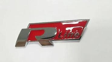 R-Line amblem za prednju masku automobila - Sportski R-Line natpis u na lalafo.rs R-Line amblem za prednju masku automobila - Sportski R-Line natpis u
