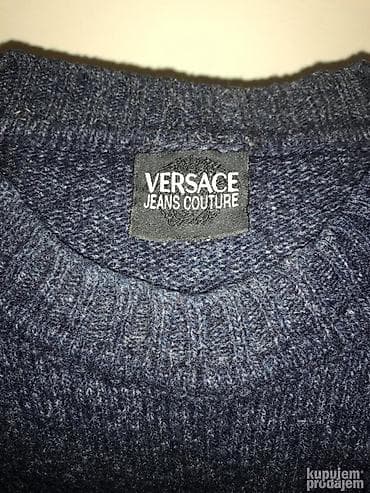 Original VERSACE dzemper L / XL 50% Wolle 50% acrilico Made in at lalafo.rs — 1 Original VERSACE dzemper L / XL 50% Wolle 50% acrilico Made in — 1