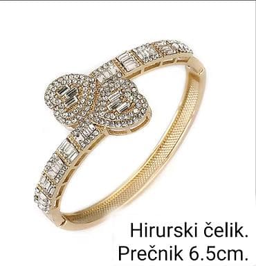 PRELEPE KVALITETNE ELEGANTNE ČVRSTE NARUKVICE SA CIRKONIMA OD na lalafo.rs — 2 PRELEPE KVALITETNE ELEGANTNE ČVRSTE NARUKVICE SA CIRKONIMA OD — 2