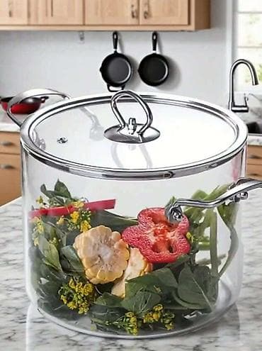 Vatrostalna šerpa sa drškama od prohroma Cena:2.5l /4000din 3.5l/ na lalafo.rs — 2 Vatrostalna šerpa sa drškama od prohroma Cena:2.5l /4000din 3.5l/ — 2