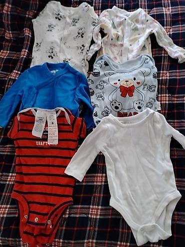 Set bodija i pidžamica za bebe (dugi rukav) - Ukupno 6 komada: - 2 na lalafo.rs — 1 Set bodija i pidžamica za bebe (dugi rukav) - Ukupno 6 komada: - 2 — 1