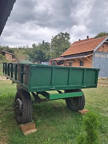 Prikolica za traktor – jednobrzinska, jednoosovinska, čelična - Tip na lalafo.rs — 2 Prikolica za traktor – jednobrzinska, jednoosovinska, čelična - Tip — 2