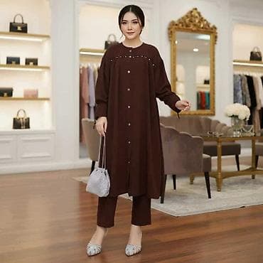 Komplet tunika i pantalone 4500 Veličine: 38 • 40 • 42 • 44 • 46 • 48 na lalafo.rs — 5 Komplet tunika i pantalone 4500 Veličine: 38 • 40 • 42 • 44 • 46 • 48 — 5