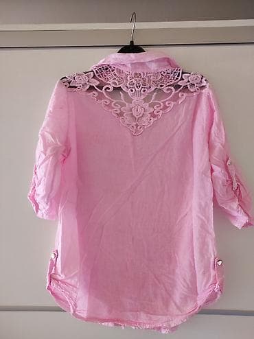 pantalone butiku ali: Kosulja roze pamucna velicina M, ali odgovara i za S. Iz uvoza na lalafo.rs — 2 pantalone butiku ali: Kosulja roze pamucna velicina M, ali odgovara i za S. Iz uvoza — 2