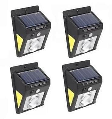 Home & Garden: Solarne zidne lampe sa senzorom pokreta – set 4 kom - Napajanje putem at lalafo.rs — 2 Home & Garden: Solarne zidne lampe sa senzorom pokreta – set 4 kom - Napajanje putem — 2