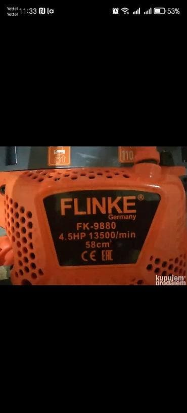 Cutting Pliers: Motorna testera Flinke Opis: - Benzinska motorna testera sa vodilicom at lalafo.rs — 5 Cutting Pliers: Motorna testera Flinke Opis: - Benzinska motorna testera sa vodilicom — 5