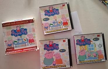 Peppa prase crtani filmovi 52 epizode na 52 originalna diska sve u na lalafo.rs — 1 Peppa prase crtani filmovi 52 epizode na 52 originalna diska sve u — 1