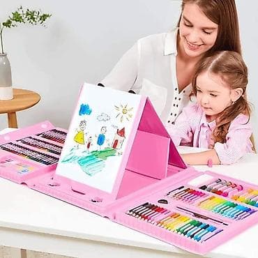 🔴🔴Kreativni set od 208 delova NOVO! 👨🏫👩🏫 Savršen umetnički set za na lalafo.rs — 1 🔴🔴Kreativni set od 208 delova NOVO! 👨🏫👩🏫 Savršen umetnički set za — 1