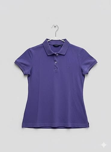 Ženska Tommy Hilfiger polo majica – ljubičasta Nošena, ali u ok na lalafo.rs — 2 Ženska Tommy Hilfiger polo majica – ljubičasta Nošena, ali u ok — 2