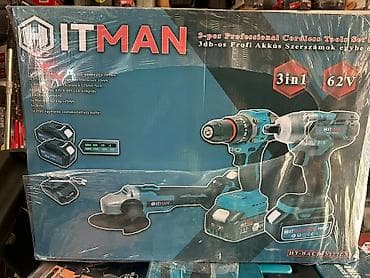 Cordless Power Tools: Set aku alata 3u1 HITMAN brusalica,srafilica,odvijac Brusilica 62V at lalafo.rs — 9 Cordless Power Tools: Set aku alata 3u1 HITMAN brusalica,srafilica,odvijac Brusilica 62V — 9