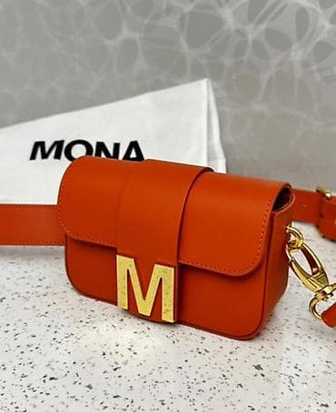 MONA mini torbica preko ramena – narandžasta - Model: kompaktna na lalafo.rs — 1 MONA mini torbica preko ramena – narandžasta - Model: kompaktna — 1