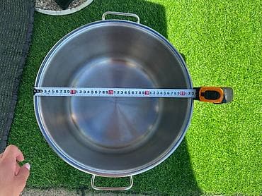 Korkmaz šerpa od nerđajućeg čelika sa poklopcem - Brend: Korkmaz - na lalafo.rs — 6 Korkmaz šerpa od nerđajućeg čelika sa poklopcem - Brend: Korkmaz - — 6