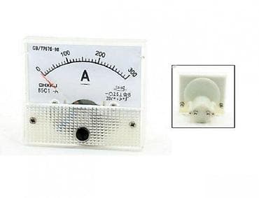 Analogni ampermeter 300A DC (model 85C1) - Merenje istosmjerne na lalafo.rs Analogni ampermeter 300A DC (model 85C1) - Merenje istosmjerne