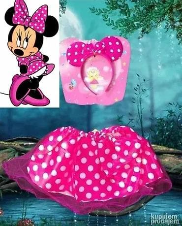 Mini Maus za devojcice Minnie MouseSet suknjica i rajf za uzrast od 3 na lalafo.rs — 2 Mini Maus za devojcice Minnie MouseSet suknjica i rajf za uzrast od 3 — 2
