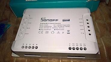 SONOFF 4CH 4-gang Wi-Fi Smart Switch with RF SONOFF 1CH POWR2 na lalafo.rs SONOFF 4CH 4-gang Wi-Fi Smart Switch with RF SONOFF 1CH POWR2