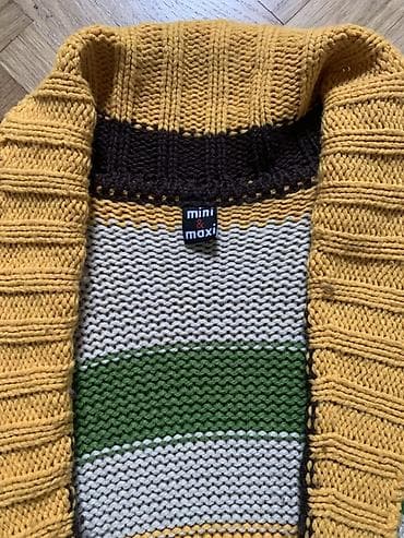 Dugi pleteni kardigan Mini&Maxi sa kaišem - Model: otvoreni at lalafo.rs — 4 Dugi pleteni kardigan Mini&Maxi sa kaišem - Model: otvoreni — 4