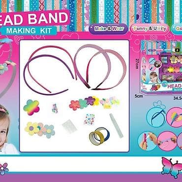 DIY set za izradu rajfova za kosu Komplet za kreativno pravljenje i na lalafo.rs DIY set za izradu rajfova za kosu Komplet za kreativno pravljenje i