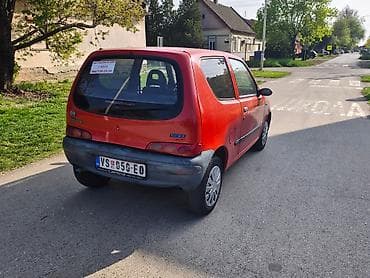 Fiat Siecento 2003. g. 1,1benzin 40KW /55KS registrovan do 06.2026 at lalafo.rs — 5 Fiat Siecento 2003. g. 1,1benzin 40KW /55KS registrovan do 06.2026 — 5