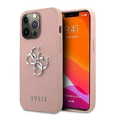 Maska Guess Saffiano Big za iPhone 13 Pro 6.1 roza (GUHCP13LSA4GSPI) na lalafo.rs — 1 Maska Guess Saffiano Big za iPhone 13 Pro 6.1 roza (GUHCP13LSA4GSPI) — 1