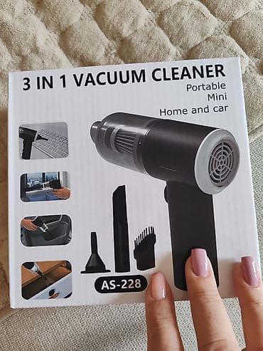 Vacuum & Steam Cleaners: 3 u 1 prenosivi mini usisivač AS-228 – za dom i auto - Kompaktan at lalafo.rs — 4 Vacuum & Steam Cleaners: 3 u 1 prenosivi mini usisivač AS-228 – za dom i auto - Kompaktan — 4