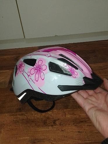 Dečija biciklistička kaciga vel 49-54 obim sa cvetnim dizajnom - na lalafo.rs — 5 Dečija biciklistička kaciga vel 49-54 obim sa cvetnim dizajnom - — 5