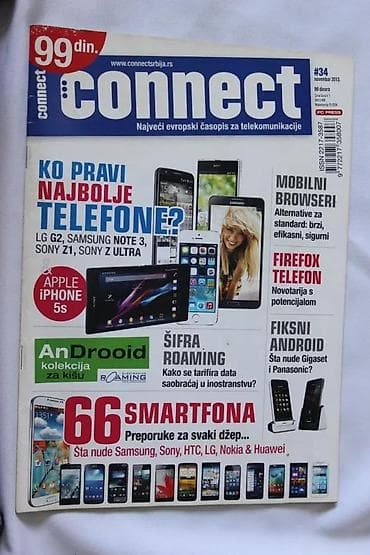 ČASOPIS CONNECT BROJ 34 | Časopis Connect Broj 34 Connect, najveći na lalafo.rs ČASOPIS CONNECT BROJ 34 | Časopis Connect Broj 34 Connect, najveći