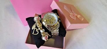 Elegantni ženski set sat + narukvica u poklon kutiji - Satovi sa na lalafo.rs — 5 Elegantni ženski set sat + narukvica u poklon kutiji - Satovi sa — 5