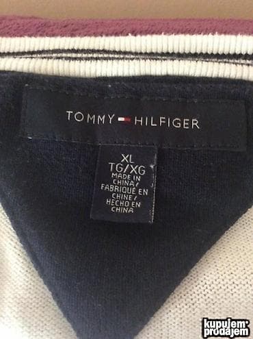 Original Tommy Hilfiger dzemper L 100% cotton Ramena 49cm rukav na lalafo.rs — 8 Original Tommy Hilfiger dzemper L 100% cotton Ramena 49cm rukav — 8