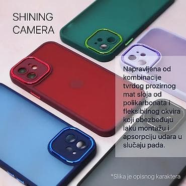 Maska Shining Camera za iPhone 16 Pro Max 6.9 ljubicasta. Uz brzu na lalafo.rs — 2 Maska Shining Camera za iPhone 16 Pro Max 6.9 ljubicasta. Uz brzu — 2