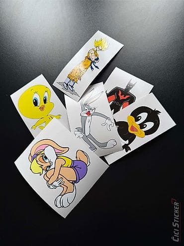 staze za autiće: 🎨 Komplet nalepnice – likovi iz crtaća Set nalepnica sa motivima at lalafo.rs — 2 staze za autiće: 🎨 Komplet nalepnice – likovi iz crtaća Set nalepnica sa motivima — 2