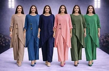 za svaki dan: Damski komplet – tunika i pantalone Opis: - Dvodijelni komplet at lalafo.rs — 1 za svaki dan: Damski komplet – tunika i pantalone Opis: - Dvodijelni komplet — 1