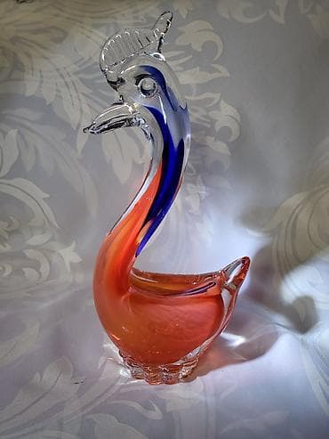 Sport & Hobby: Murano figura rucni rad iz 70ih.god. Figura duvano staklo,bez at lalafo.rs — 3 Sport & Hobby: Murano figura rucni rad iz 70ih.god. Figura duvano staklo,bez — 3