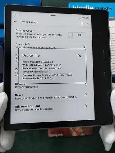 📚 Amazon Kindle Oasis 2 (32GB) – premium model ✅ Stanje 10/10 (bez na lalafo.rs — 5 📚 Amazon Kindle Oasis 2 (32GB) – premium model ✅ Stanje 10/10 (bez — 5