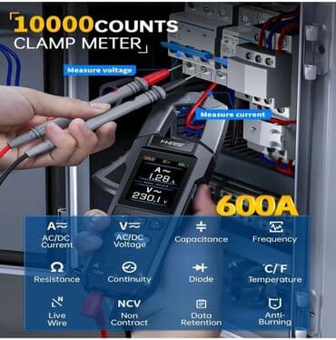 Jackhammers: Profesionalni multimetar + amper klešta FNIRSI digitalna strujna at lalafo.rs — 2 Jackhammers: Profesionalni multimetar + amper klešta FNIRSI digitalna strujna — 2