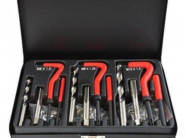 Tools & Equipment: Set za reparaciju navoja – Helicoil tip, u metalnoj kutiji - at lalafo.rs — 6 Tools & Equipment: Set za reparaciju navoja – Helicoil tip, u metalnoj kutiji - — 6
