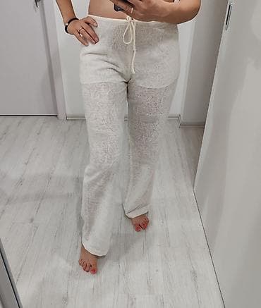 pantalone gina benotti: Bele letnje cipkane pantalone od Lana (70%) Velicina M ZARA na lalafo.rs — 4 pantalone gina benotti: Bele letnje cipkane pantalone od Lana (70%) Velicina M ZARA — 4
