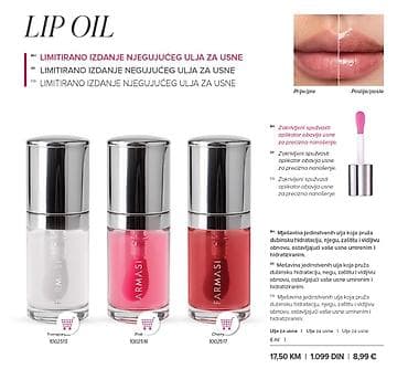 FARMASI kolekcija za usne – negujuće ulje i ruževi Lip Oil – na lalafo.rs FARMASI kolekcija za usne – negujuće ulje i ruževi Lip Oil –