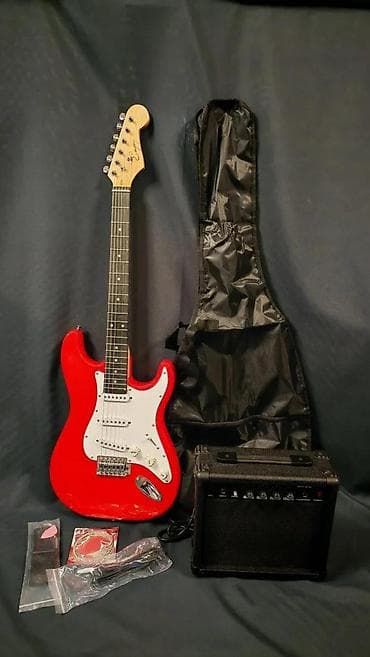 Sport & Hobby: GITARSKI PAKET MODEL 2 GITARA POJAČALO TORBA ŽICE KAIŠ | at lalafo.rs — 2 Sport & Hobby: GITARSKI PAKET MODEL 2 GITARA POJAČALO TORBA ŽICE KAIŠ | — 2