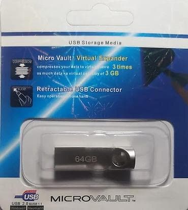 USB flash memorija 64GB NOVO. Opis proizvoda: Vrsta konekcije: USB na lalafo.rs USB flash memorija 64GB NOVO. Opis proizvoda: Vrsta konekcije: USB