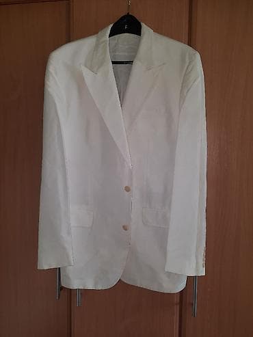 Workwear: Hugo Boss musko belo odelo pamuk-svila Musko odelo Hugo Boss at lalafo.rs — 3 Workwear: Hugo Boss musko belo odelo pamuk-svila Musko odelo Hugo Boss — 3