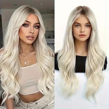 Perike od sintetičkih vlakana – crna boja - Stilovi: duga ravna sa na lalafo.rs — 7 Perike od sintetičkih vlakana – crna boja - Stilovi: duga ravna sa — 7