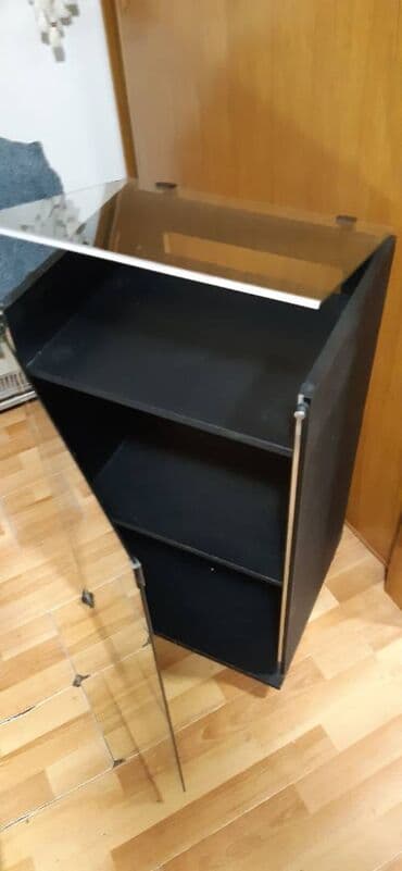 Ostali kućni dekor: Retro stalak za gramafon i ploce 82x48x42cm na lalafo.rs Ostali kućni dekor: Retro stalak za gramafon i ploce 82x48x42cm