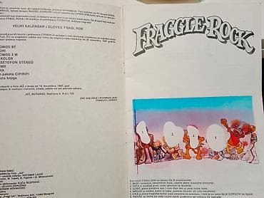 FRAGGLE ROCK Jim Henson's album sa sličicama Izdavač JEŽ 1986. god na lalafo.rs — 6 FRAGGLE ROCK Jim Henson's album sa sličicama Izdavač JEŽ 1986. god — 6