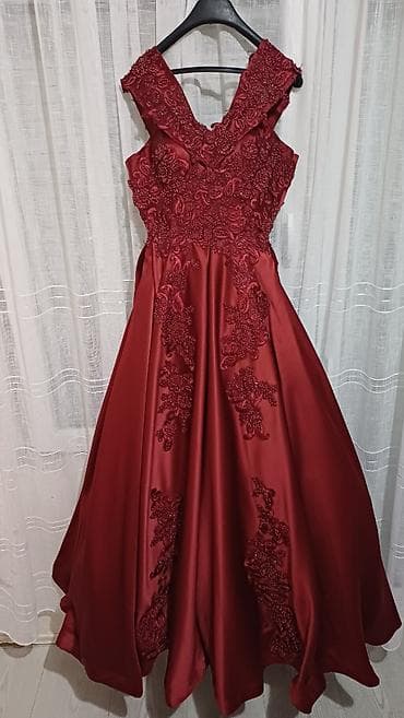 Luksuzna bordo svečana haljina / venčanica (Kao nova!) Prodajem na lalafo.rs — 10 Luksuzna bordo svečana haljina / venčanica (Kao nova!) Prodajem — 10
