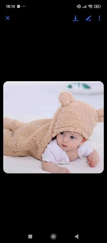 Mekana vreća za spavanje za bebe BabyBlanket PLAVI, ROZE, SIVI Mekana na lalafo.rs — 4 Mekana vreća za spavanje za bebe BabyBlanket PLAVI, ROZE, SIVI Mekana — 4